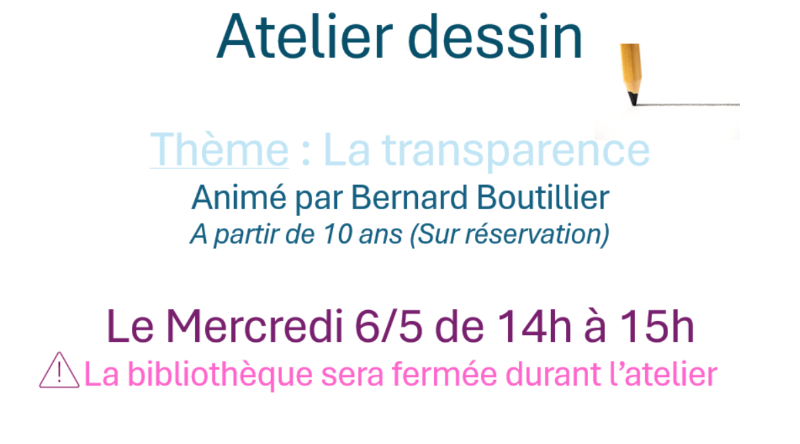 Couverture de Atelier dessin à Guignes